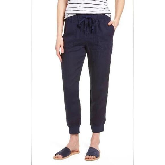 CASLON Drawstring Linen Joggers NW0T XXL $59 1505 - Picture 4 of 4